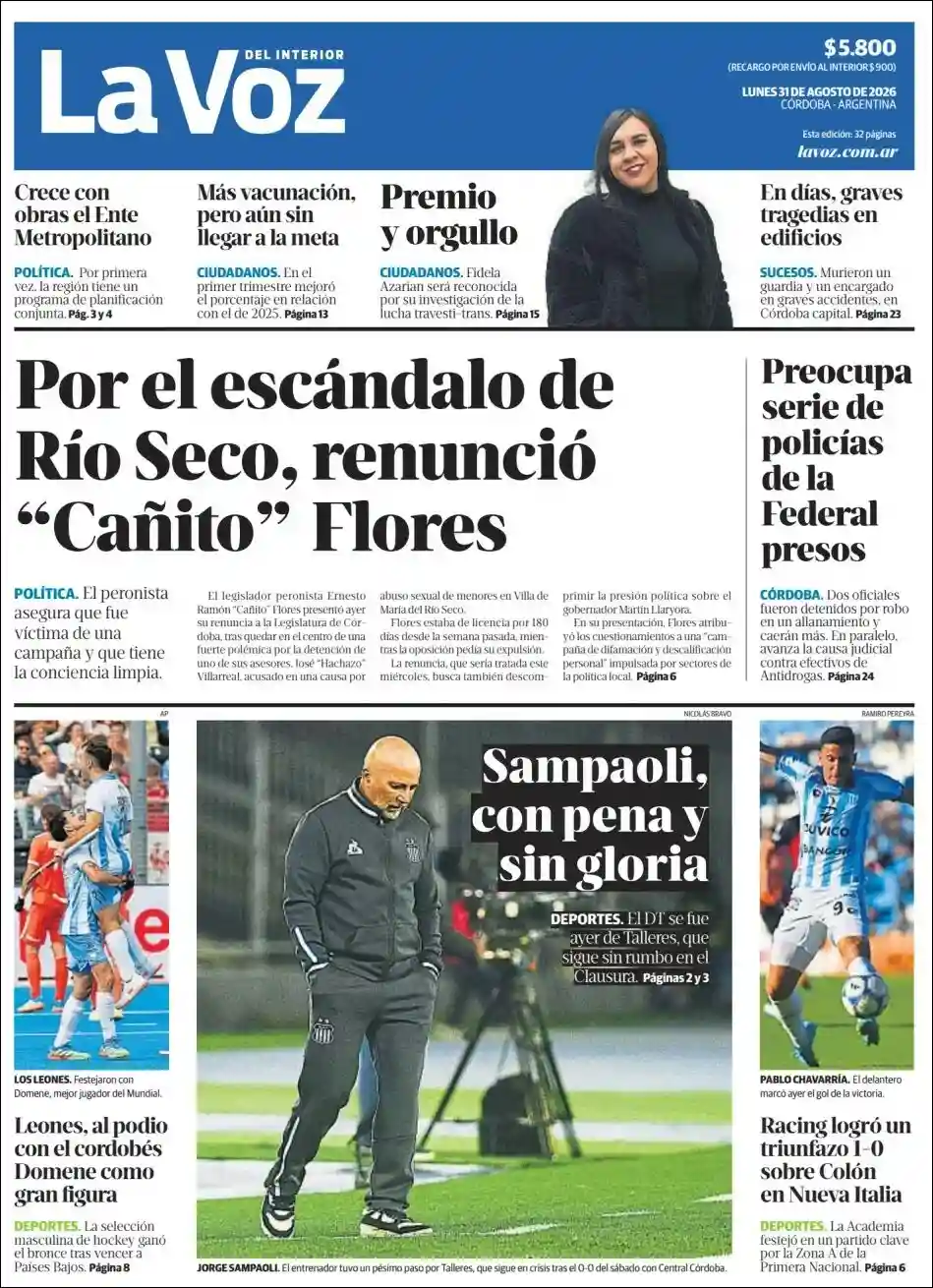 Media Panel - Developments and Systems | GUACHIPAS FM - Tapa del diario La Voz